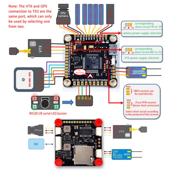 BAT F405-B55A Fly Tower Manual - Fiberbladeuav Technology